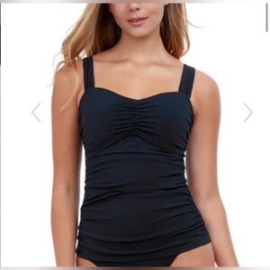 PROFILE BY GOTTEX TUTTI FRUTTI D CUP
UNDERWIRE TANKINI SWIM TOP SIZE 36 D NEW